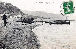 2523- Tenes - Plage de la Marine - 1913